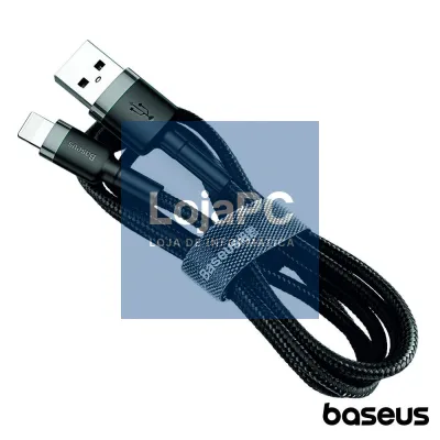 Cabo USB-A Macho P/ Lightning Macho 0.5m Cafule BASEUS