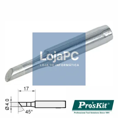 PONTA P/ FERRO SOLDAR 4MM PROSKIT