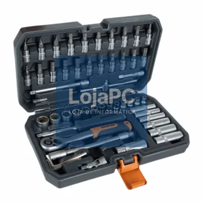Conjunto de Chave Roquete C/ 56 peças BIGSTREN