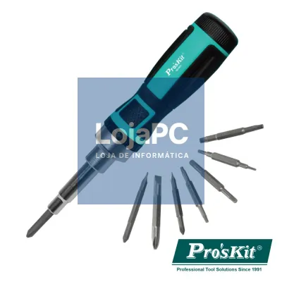 Conjunto de Chave Roquete C/ 7 Pontas Duplas PROSKIT