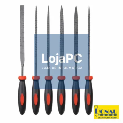 CONJUNTO DE 6 LIMAS DIVERSAS 170MM DONAU