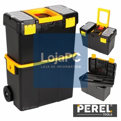 MALA TRANSPORTE FERRAMENTAS ABS RODAS/PEGA PEREL