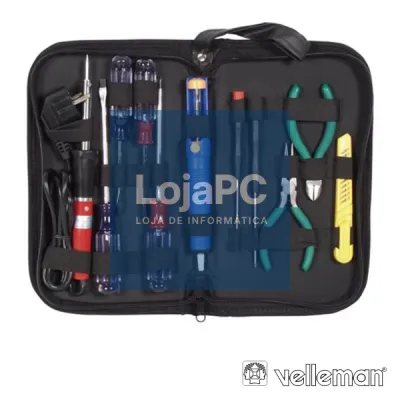 CONJUNTO DE 11 FERRAMENTAS EM MALA VELLEMAN