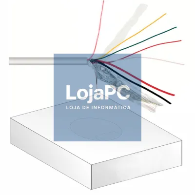 CABO ALARME/PORTEIRO 4+2 CONDUTORES LSZH