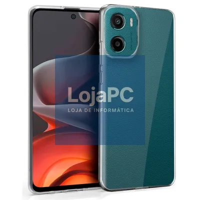 COOL Silicone Case for Motorola Moto G05 / G15 (Transparent)