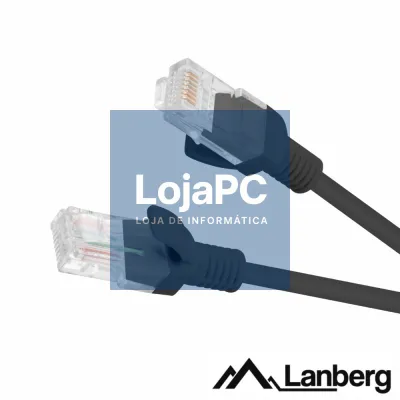 Cabo UTP CAT5E 5m Preto LANBERG