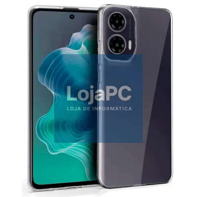 COOL Silicone Case for Motorola Moto G35 5G (Transparent)