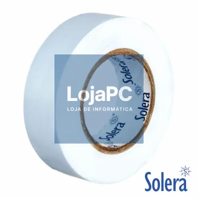 Fita Isoladora Branca 19mm 20m SOLERA