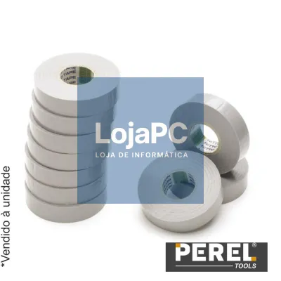 Fita Isoladora Cinza - 19 mm X 20M PEREL