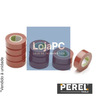 Fita Isoladora  Vermelha - 19 mm X 10 M PEREL
