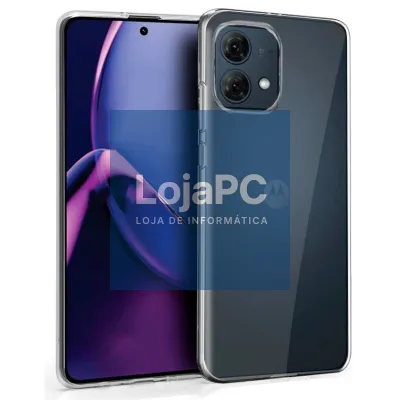 COOL Silicone Case for Motorola Moto G84 5G (Transparent)