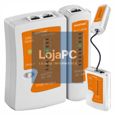 Testador De Cabos Rede RJ11/RJ12/RJ45
