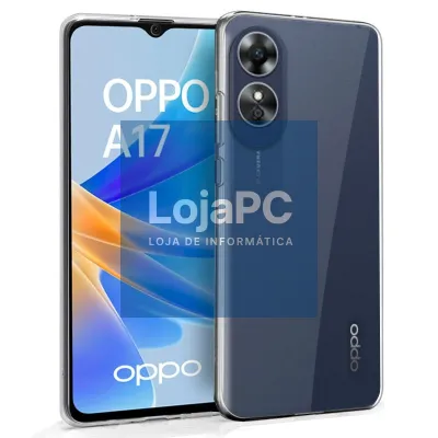 COOL Silicone Case for Oppo A17 (Transparent)