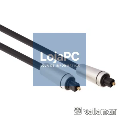 Cabo Fibra Óptica Toslink-Toslink 5M - VELLEMAN