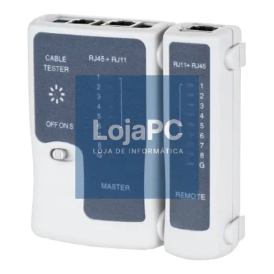 TESTADOR DE CABOS REDE BNC/RJ45