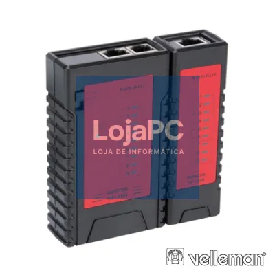 TESTADOR DE CABOS REDE MULTI MODULARES VELLEMAN