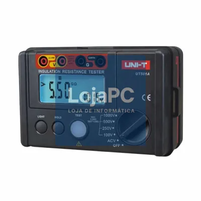 Medidor de resistência de isolamento 1000V UNI-T