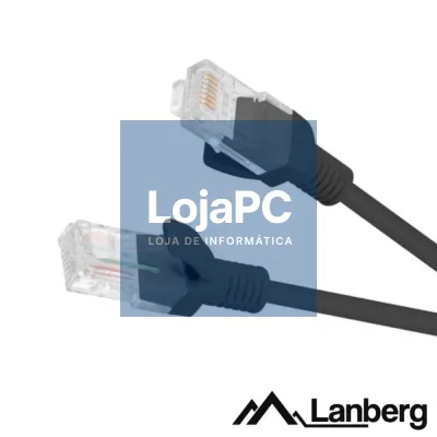 Cabo UTP CAT5E 5m Preto LANBERG