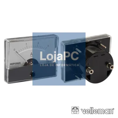 AMPERÍMETRO DE PAINEL 3A DC VELLEMAN