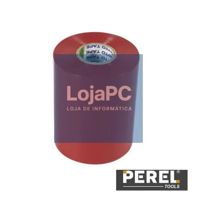 Fita Isoladora Vermelha - 100 mm X 20M PEREL