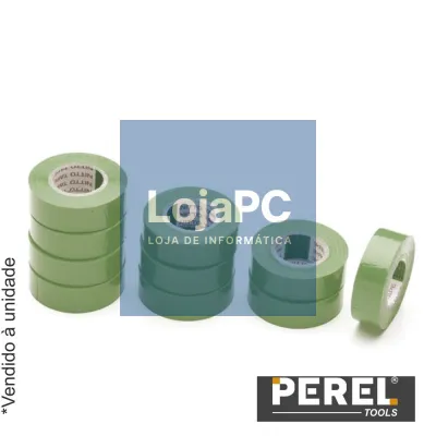 Fita Isoladora Verde - 19 mm X 20M PEREL