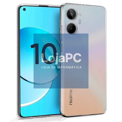 COOL Silicone Case for Realme 10 (Transparent)