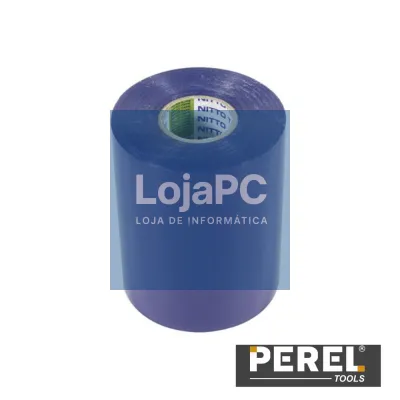 Fita Isoladora Azul - 100 mm X 20M PEREL