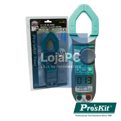 PINÇA AMPERIMÉTRICA DIGITAL AC 400V PROSKIT