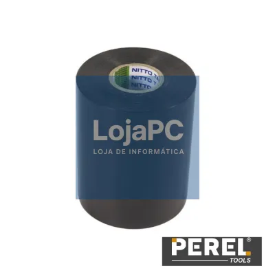 Fita Isoladora Preta - 100 mm X 20M PEREL