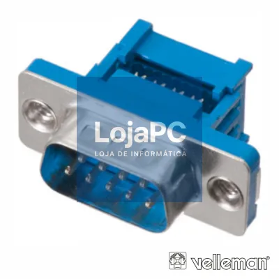 FICHA D-SUB 9P MACHO P/ FLAT CABLE