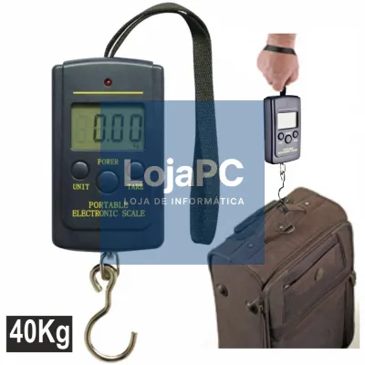 BALANÇA P/ MALAS DIGITAL 40KG / 10G