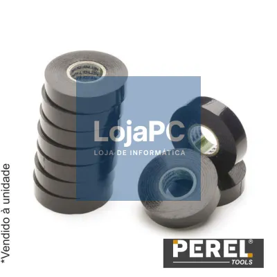 Fita Isoladora Preta - 19 mm X 20M PEREL