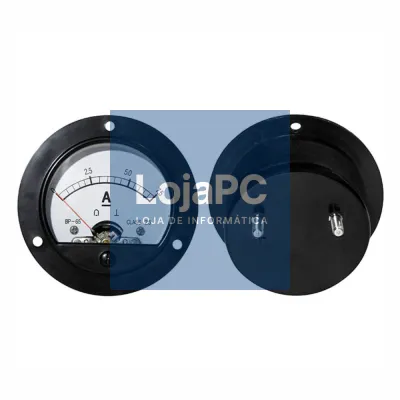 Amperímetro Analógico de Painel 7.5A DC