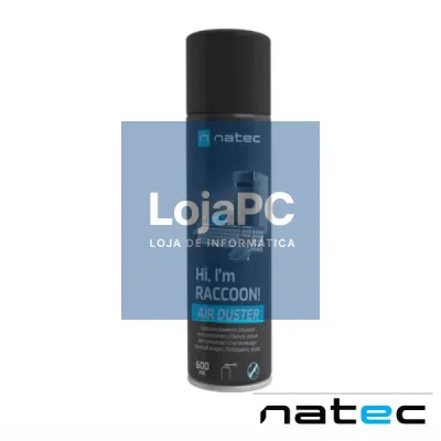 Spray de 600ml Ar Comprimido Raccoon NATEC