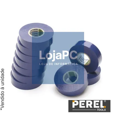 Fita Isoladora Azul - 19 mm X 20M PEREL