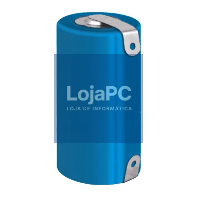 PILHA LITHIUM 26X50MM 3.6V 6500MA C/TERMINAIS