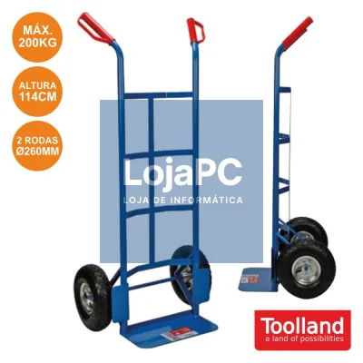 CARRINHO P/ TRANSPORTE UNIVERSAL MAX 200KG TOOLLAND