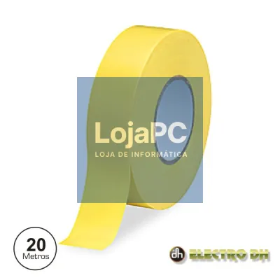 FITA ISOLADORA AMARELA 20M EDH