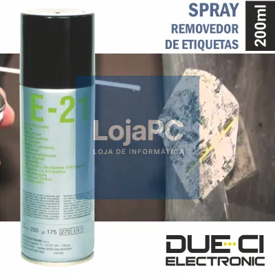 SPRAY DE 200ML REMOVEDOR ETIQUETAS DUE-CI