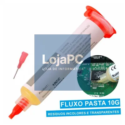 FLUXO EM PASTA P/ SOLDAR SERINGA 10GR
