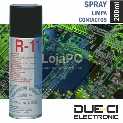 SPRAY DE 200ML LIMPA CONTACTOS DUE-CI