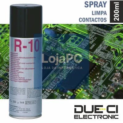 SPRAY DE 200ML LIMPA CONTACTOS DUE-CI