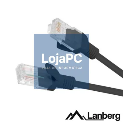 Cabo UTP CAT6 5m Preto LANBERG