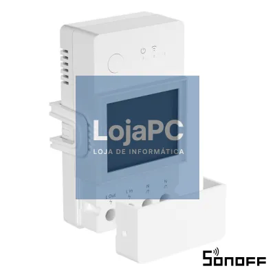 Interruptor Inteligente WiFi C/ Medição Energia 20A SONOFF