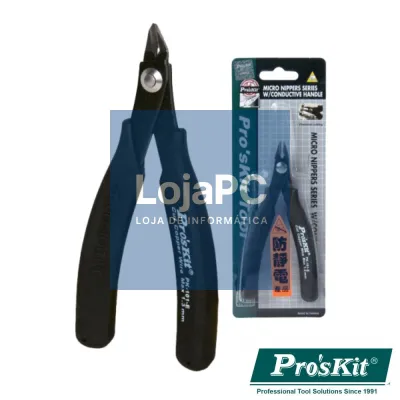ALICATE DE CORTE MICRO C/ PUNHO CONDUTOR 130MM PROSKIT