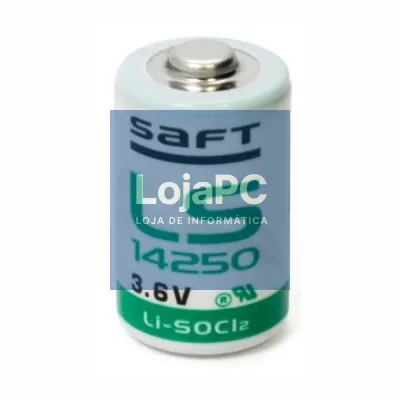 Pilha Lítio 14250 3.6V 1200mAh SAFT