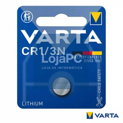 Pilha Lithium CR1/3 3V Blister VARTA