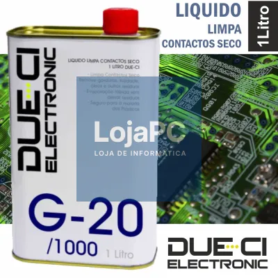 LÍQUIDO LIMPA CONTACTOS SECO 1 LITRO DUE-CI
