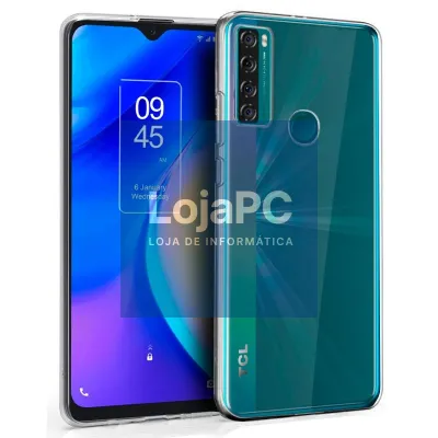 COOL Silicone Case for TCL 20 SE (Transparent)