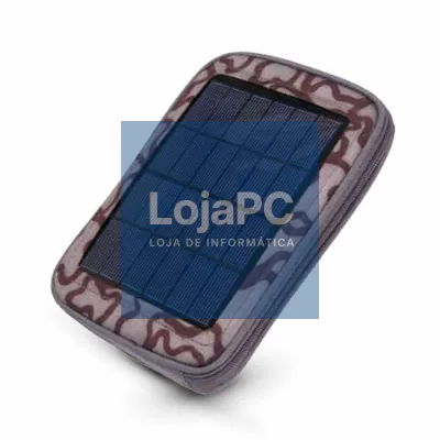BOLSA TRANSPORTE C/ PAINEL SOLAR E POWERBANK 2000MA A-SOLAR
